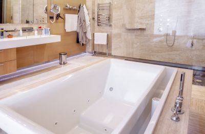 Modern Bathtub Installation