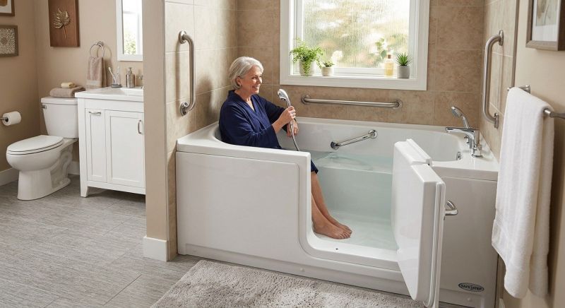 Walk In Tub Installation detail